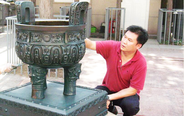 子承父业，青铜技艺的传承，匠人精神的传承